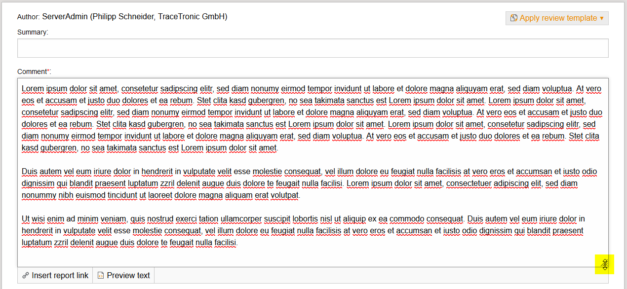 ReviewCommentFieldAdaptableSize