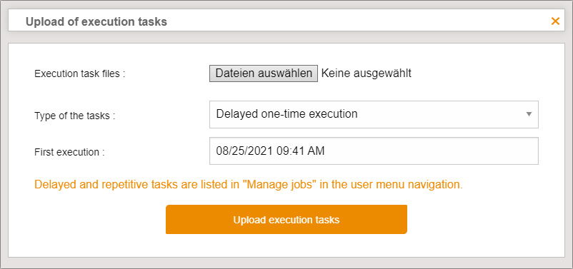 TestExecutionTaskScheduleType