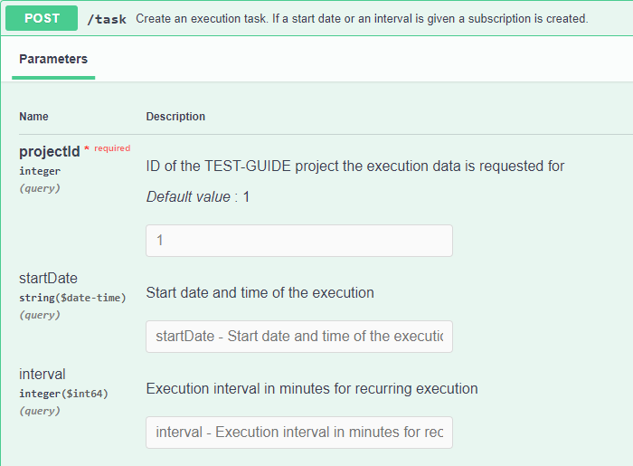 TestExecutionTaskScheduleTypeRestApi