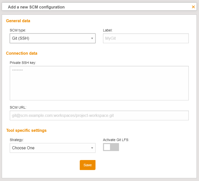 TestExecutionWithGitSshConnection