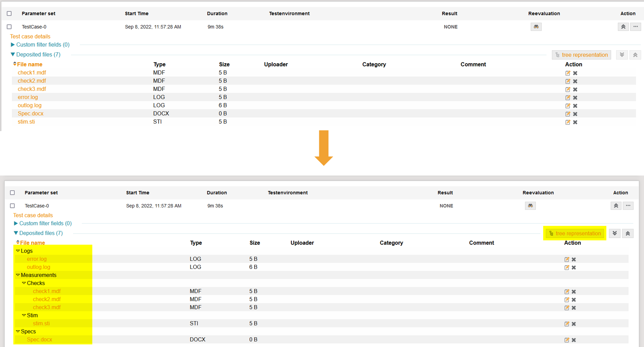 TestfallDetailsTreePathFileOverview