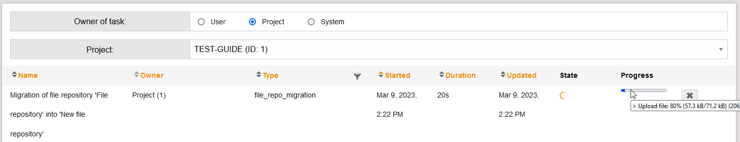 FileRepoMigrationProjectJob