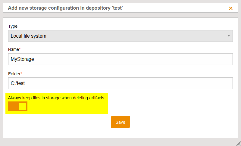 RemoveOptionForStorage
