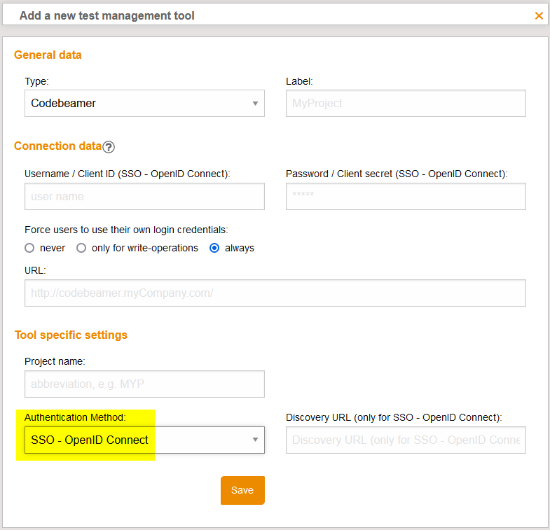 OpenIdConnectAuthenticationWithCodebeamer