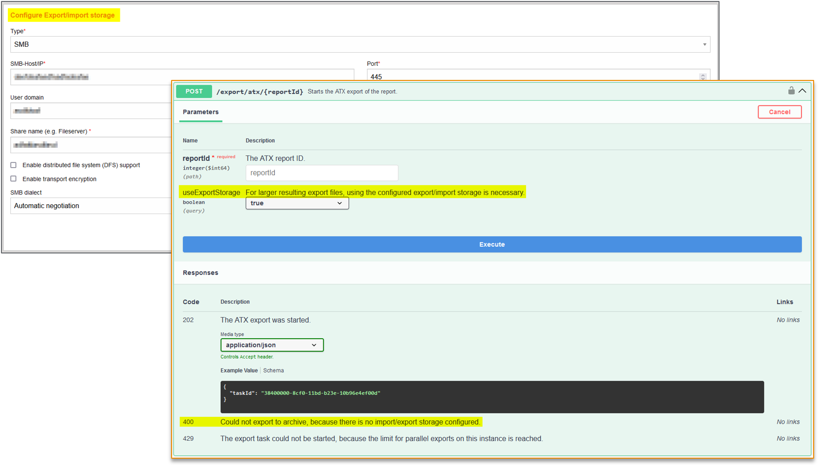 AtxLargerExportsWithConfiguredStorage