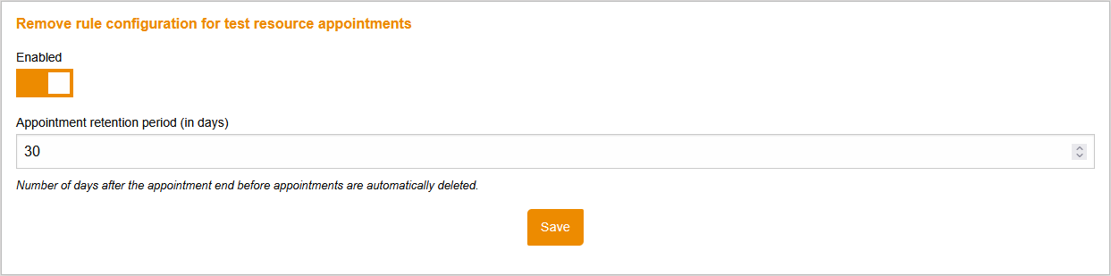 ti GlobalremoveRulesForTestResourceAppointments