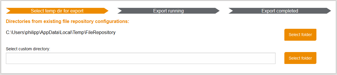 ExportReportsToFolder