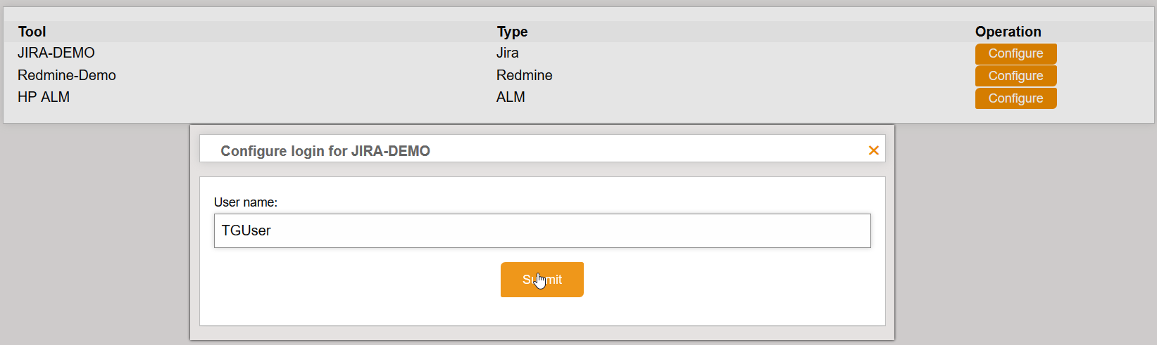 JiraAlmLoginUserSettings