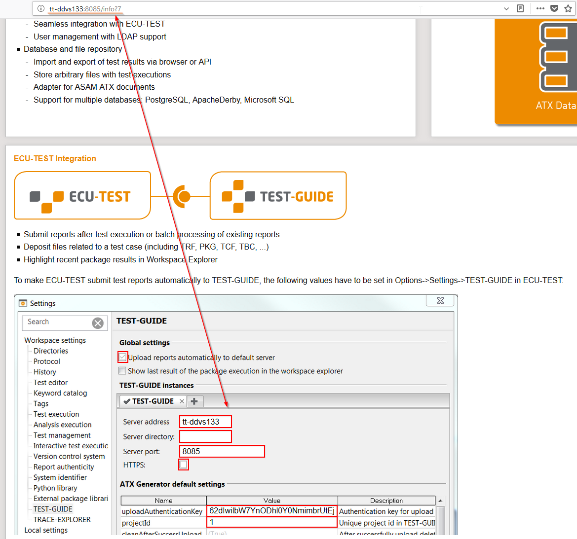 ECU TEST Config