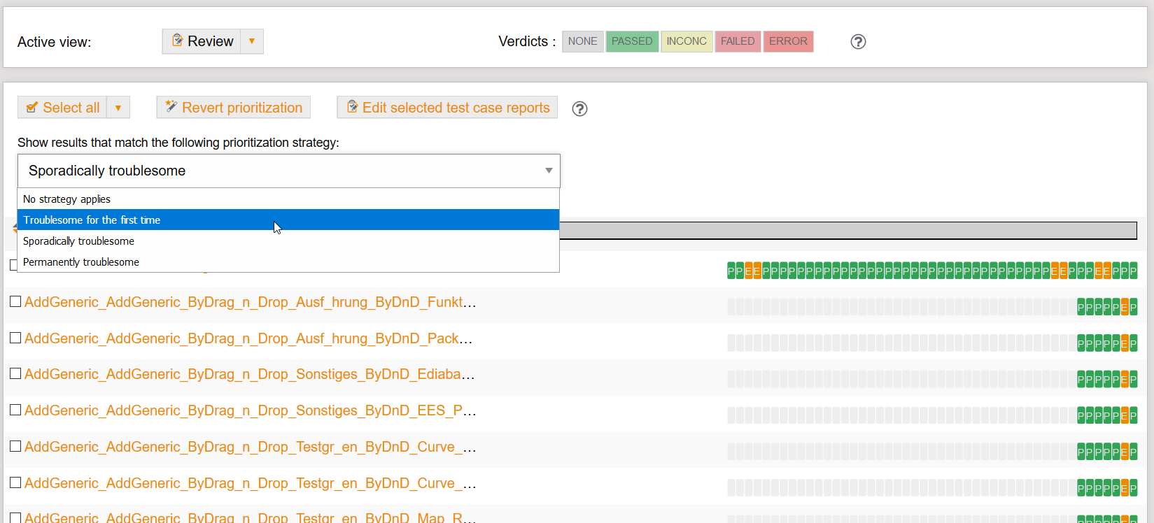 ReviewStategyResults