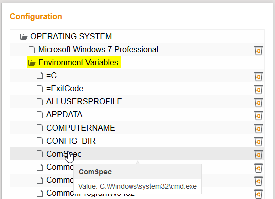MonitoringDetectEnvironmentVars