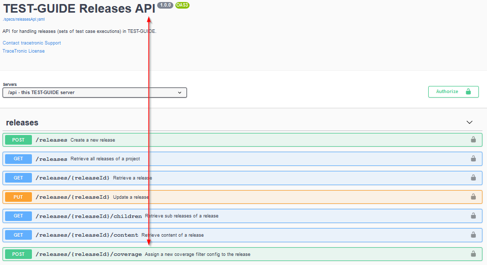 ReleaseTrain CreateCoverageAPI