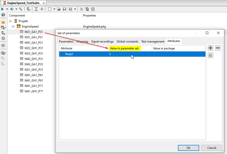 AttributesPerParameterSet