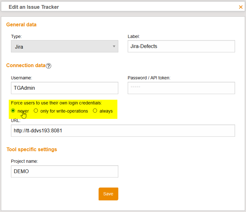 IssueTrackerReadOnlyConfig