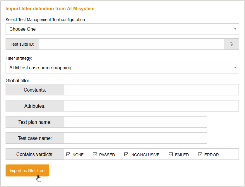 ALM ImportFilterExtension