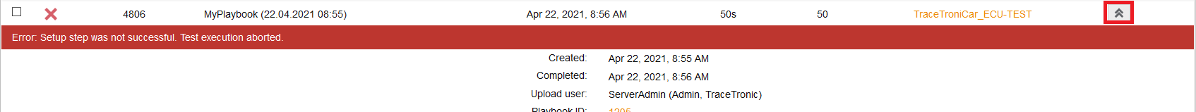 TaskExecutionErrorLog
